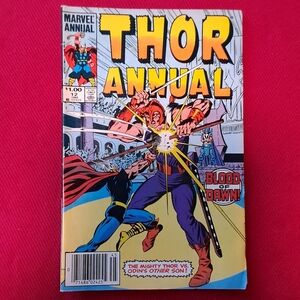 Thor Annual #12 1984 Marvel Comics Newsstand Edition VF+